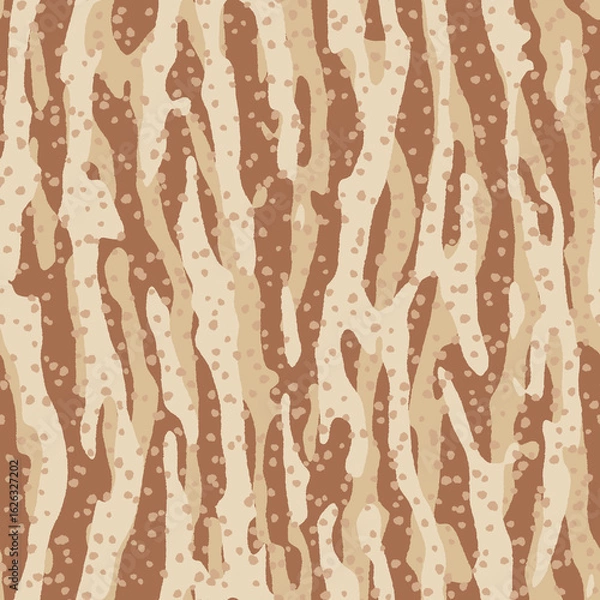 Obraz Seamless Camouflage Pattern 1 – 4K Desert - Dotty Tiger