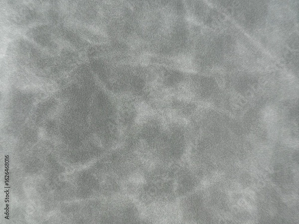 Fototapeta Gray fabric texture, close-up horizontal image of grey textile with crisp white lines. Stylish natural clothing and apparel detail backdrop for clothing, fashion, and retail concepts
