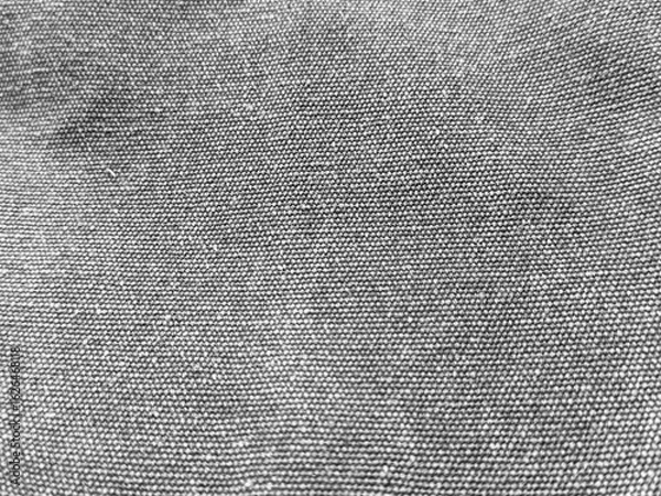 Fototapeta Horizontal close-up of soft grey fabric. T-shirt apparel background weave and natural fibers. Ideal neutral background for fashion, textiles, design, and creative projects