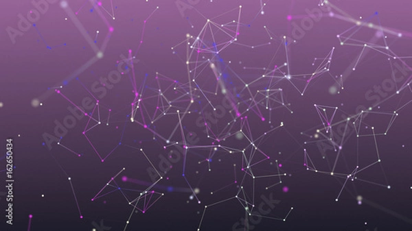 Obraz colored geometry abstract background