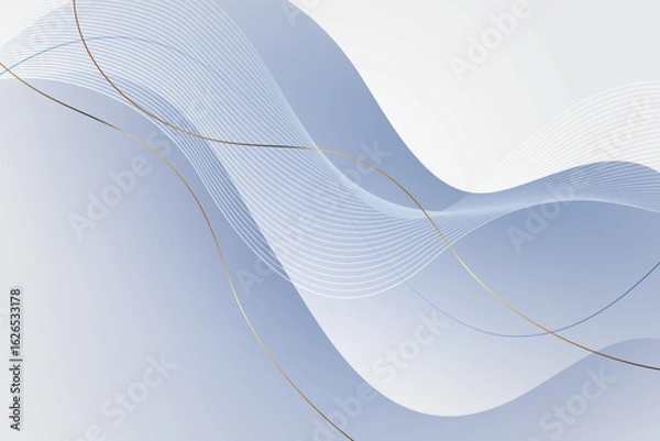 Obraz Beautiful abstract background vector illustration 05