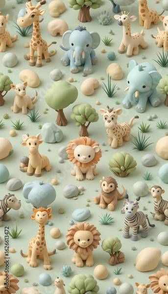 Obraz Safari Pattern