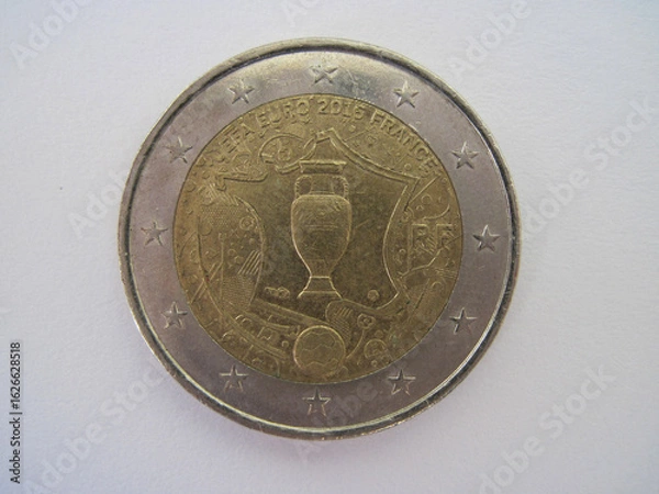 Obraz two euro coin