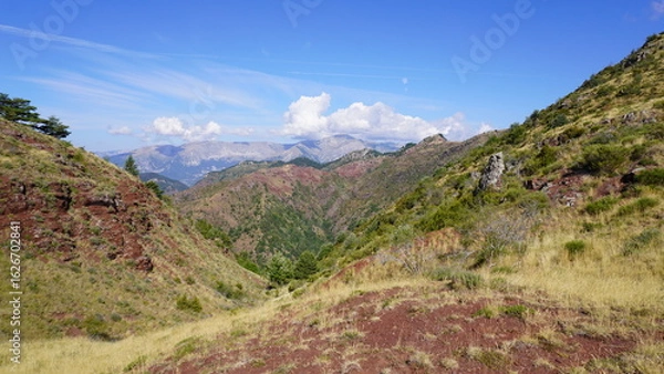 Obraz Paysage en rouge 2