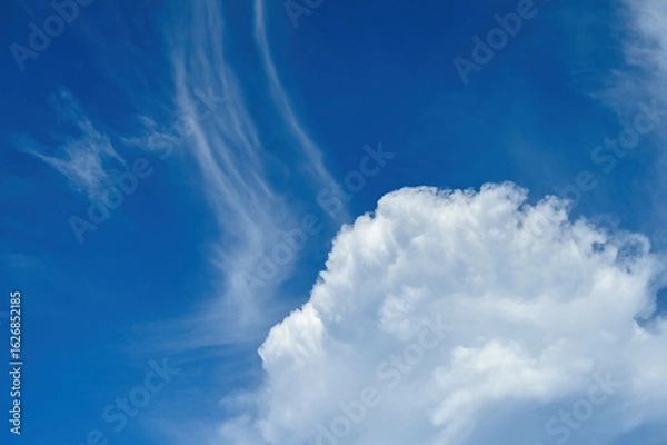 Fototapeta blue sky with clouds