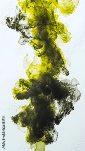 Fototapeta Abstract ink flowing in water.  Possible use Background for a design project
