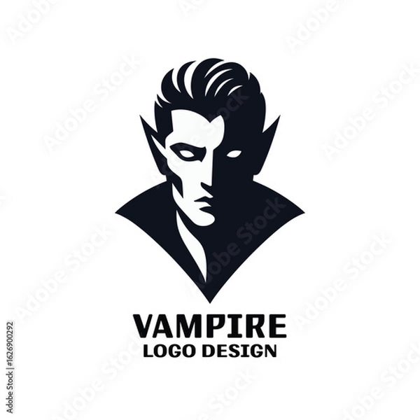 Fototapeta Vampire Vector Logo Design