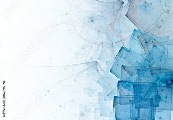 Fototapeta Patterns on white