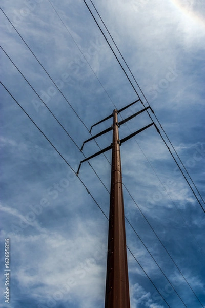Obraz Power Line Sky