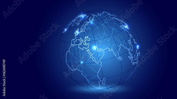 Obraz Abstract globe