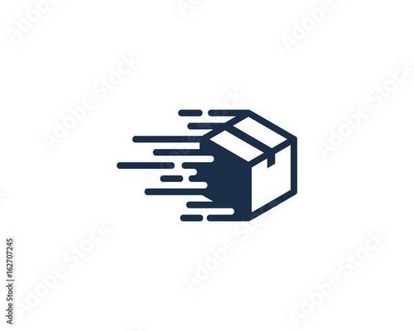 Obraz Speed Box Icon Logo Design Element