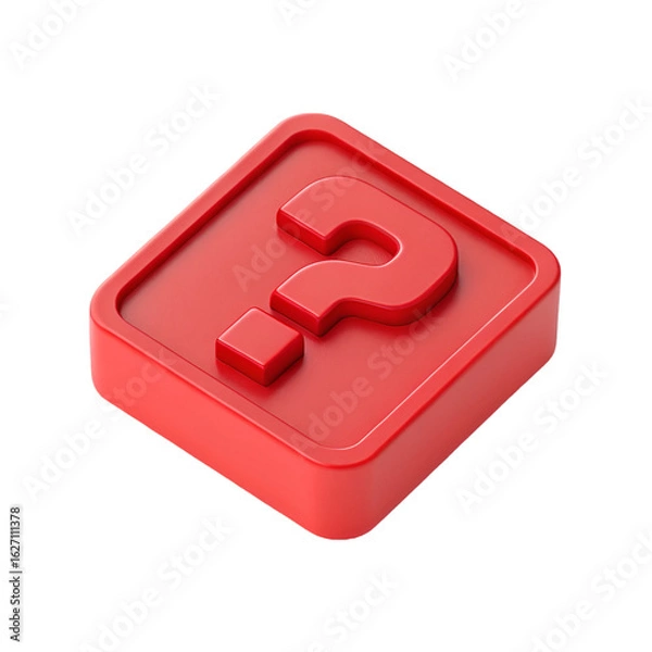 Obraz question mark button