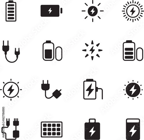 Obraz Abstract geometric shapes and lines in a dynamic composition with a striking silhouette