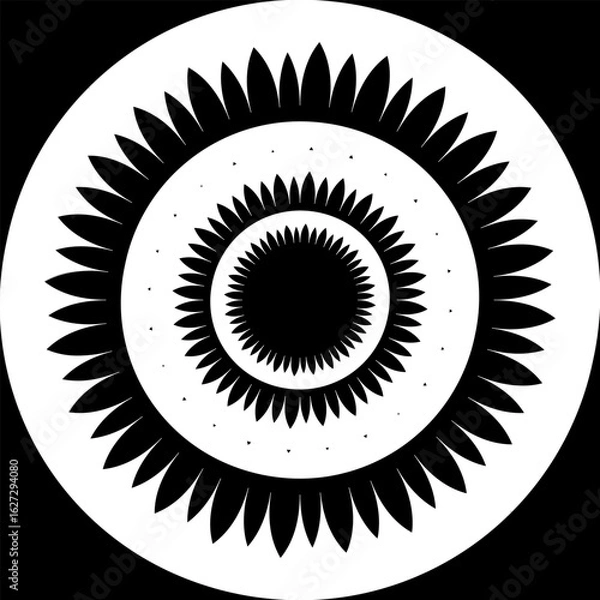 Fototapeta tropical, small flower print, seamless flowers pattern, leaves, hand drawn, graphic, sketch, surface, cute, springtime, drawing, seamless pattern, roses pattern, elegant, fabric print, colorful, big f