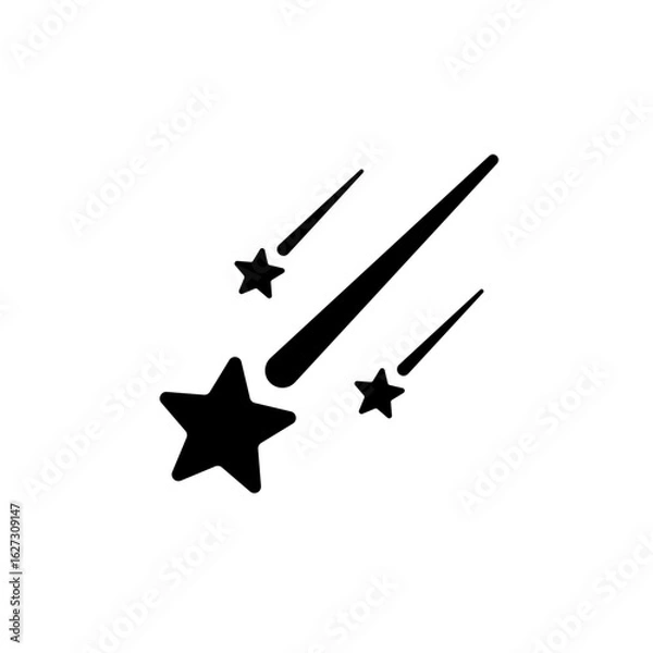 Obraz shooting star icon 