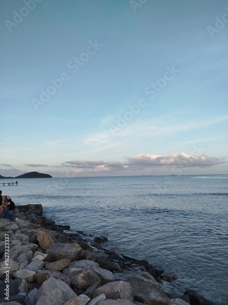 Obraz sunset over the sea