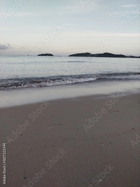 Obraz sunset on the beach