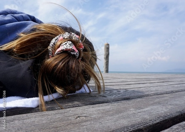 Obraz Schlafend am Gardasee