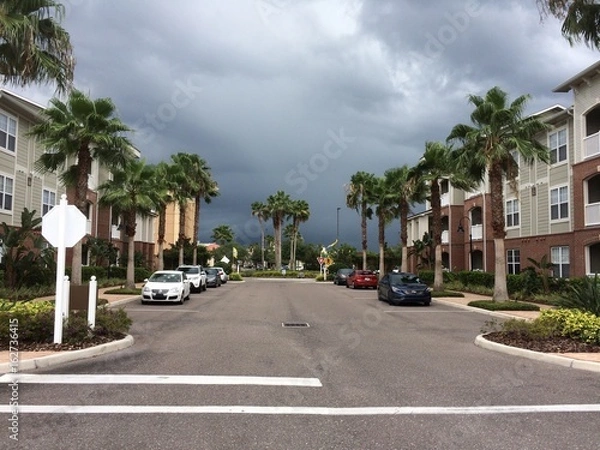 Obraz Storm brewing in Florida town