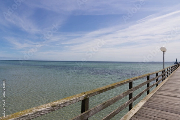 Fototapeta Seebrücke Grömitz