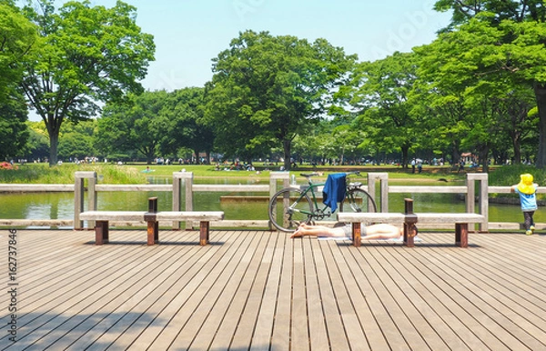 Obraz 休日の代々木公園