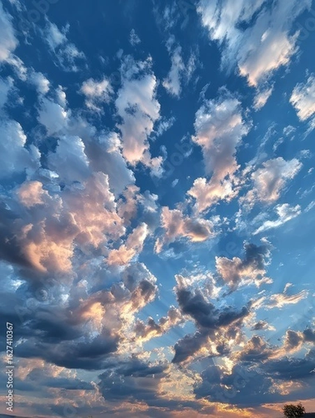 Obraz Dramatic sunset cloudscape (2)