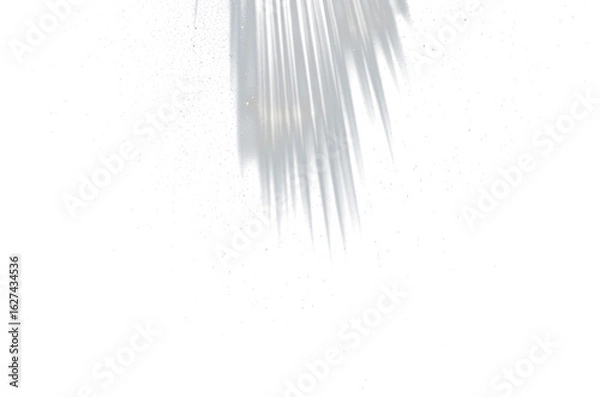 Fototapeta White light beam with glowing effect on transparent background, symbolizing illumination, spotlight, or divine ray.