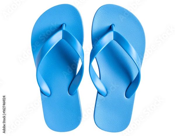 Obraz blue flip flops