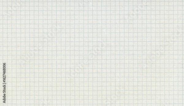 Obraz off white graph paper texture background