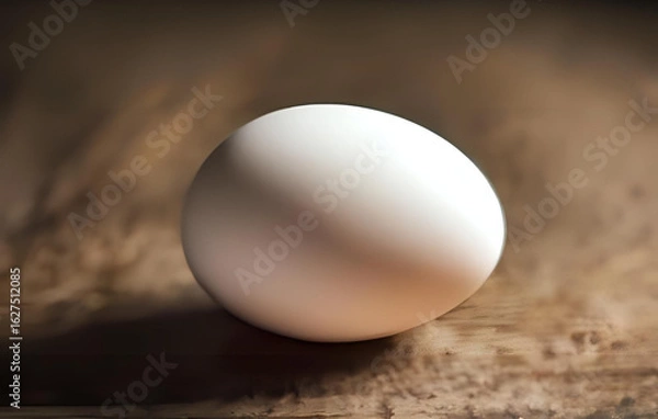 Fototapeta One chicken egg 
