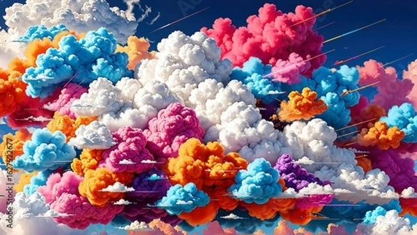 Fototapeta Modern Abstract Art Backdrop