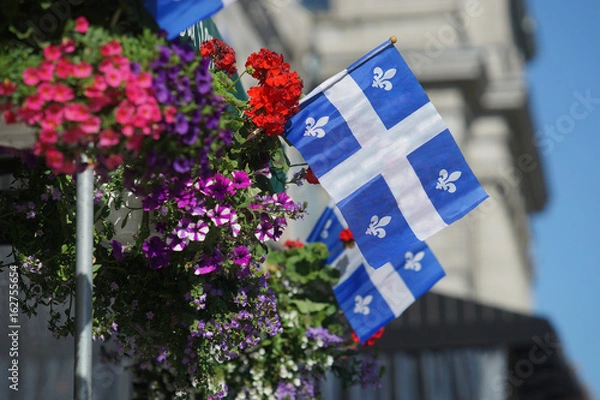 Obraz Flaga prowincji Quebec