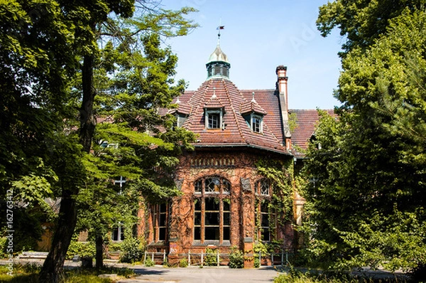 Obraz Altes verlassenes Haus Heilstätten