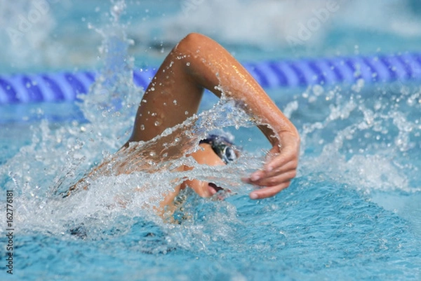Fototapeta Swimming challenge