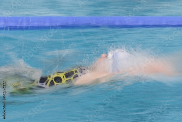 Fototapeta Swimming challenge