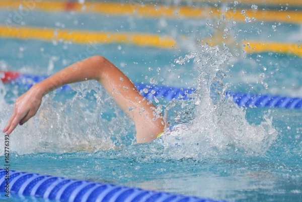 Fototapeta Swimming challenge