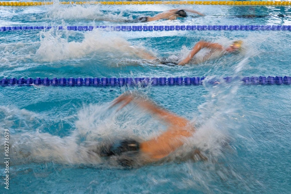 Fototapeta Swimming challenge