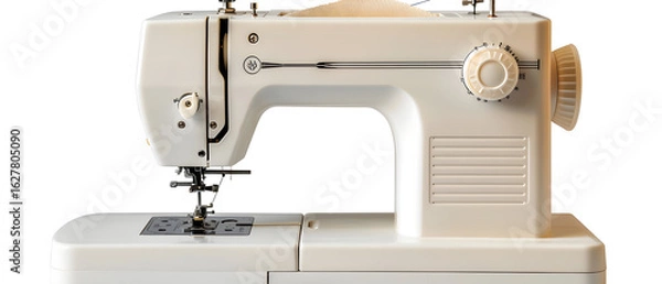 Fototapeta sewing machine isolated on white