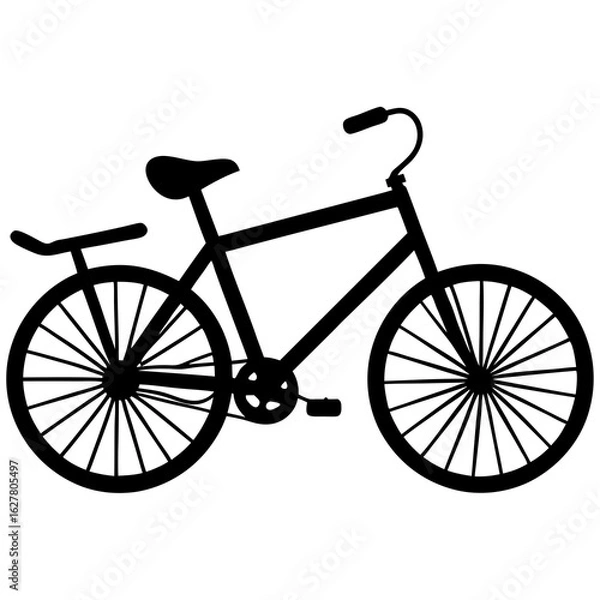 Obraz bicycle vector illustration