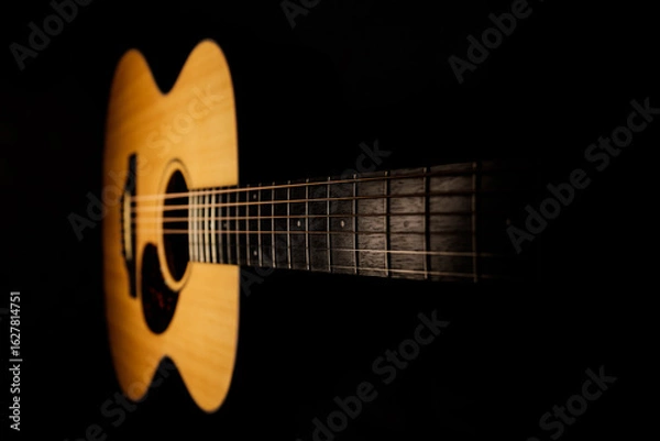 Obraz acoustic guitar and strings