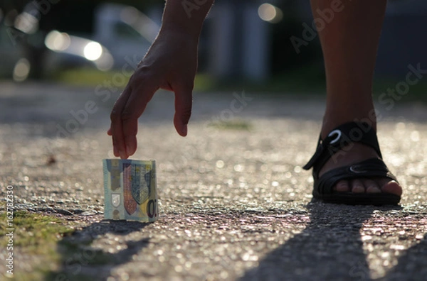 Fototapeta Money found