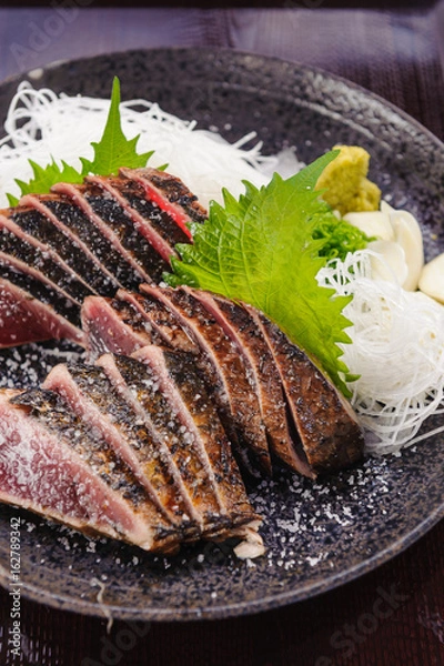 Obraz 鰹の塩タタキ