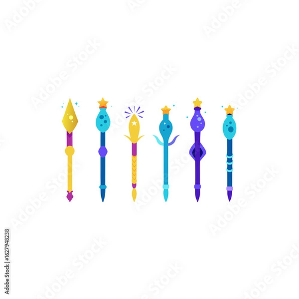 Obraz  different magic sea pen set   