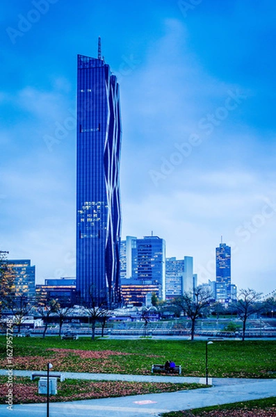 Fototapeta DC tower 1 - skyscraper in Vienna