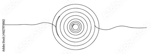 Fototapeta target aim focus illustration vector