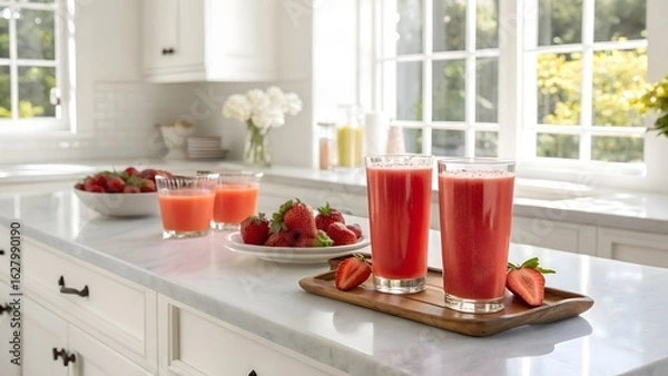 Obraz Strawberry & Juice