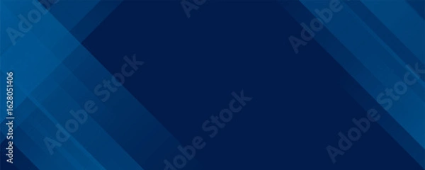 Fototapeta modern blue abstract background with elegant bright diagonal lines