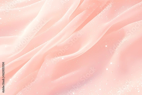 Obraz キラキラした美しい布の背景・壁紙