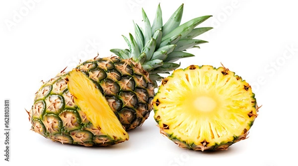 Obraz pineapple isolated on white
