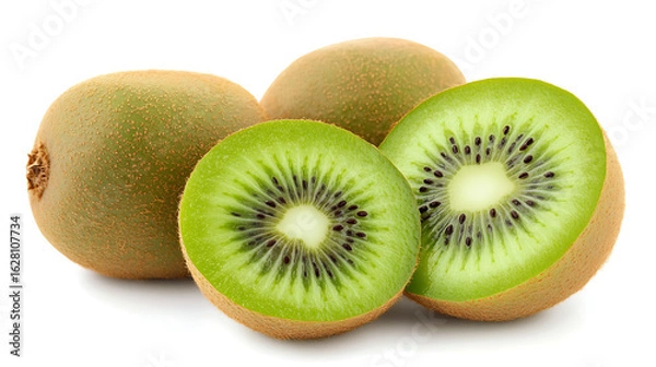 Obraz kiwi isolated on white background